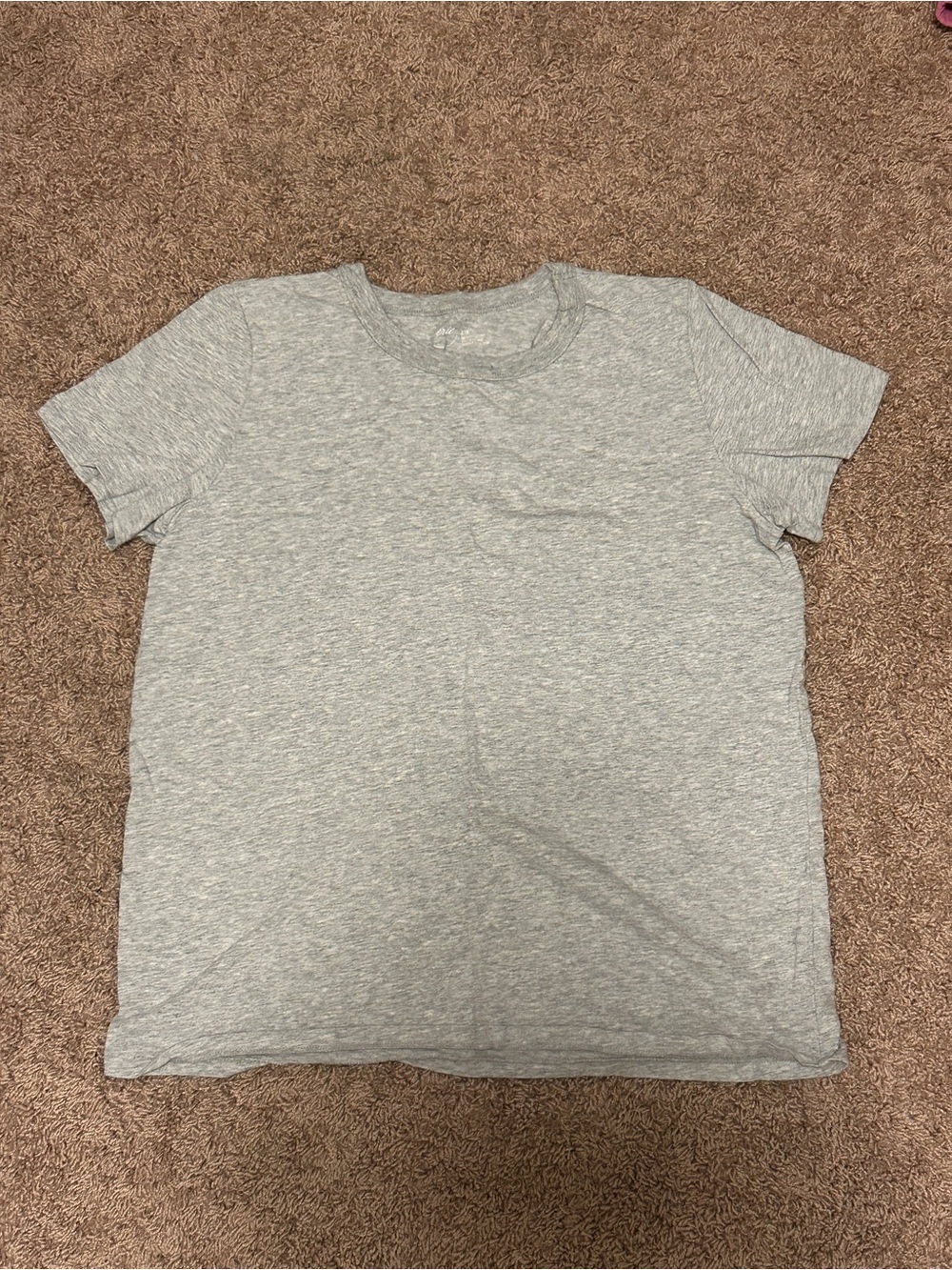 Aerie Basic Crew Neck T-Shirt Gray (Women’s S)
